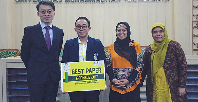Mahasiswa Manajemen UMN Raih Best Paper di Konferensi Internasional Mahasiswa Manajemen UMN Raih Best Paper di Konferensi Internasional