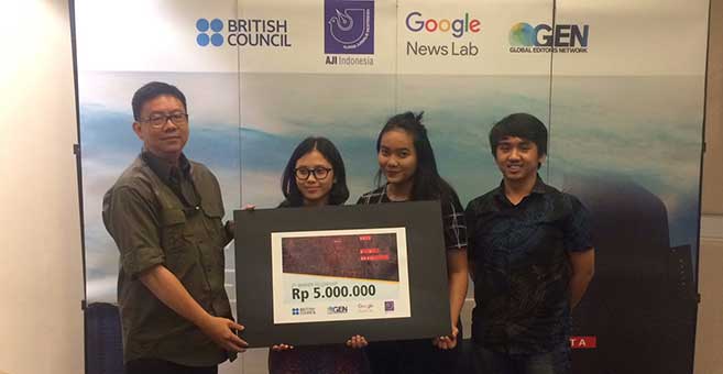 Tim Mahasiswa UMN Rebut Juara 2 & Juara Favorit Jakarta Editors Lab 2017 Tim Mahasiswa UMN Rebut Juara 2 & Juara Favorit Jakarta Editors Lab 2017