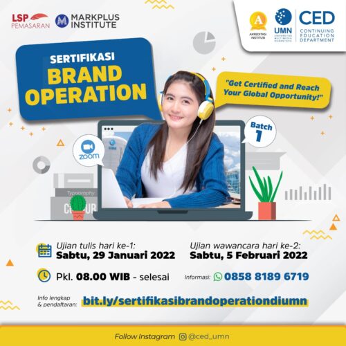 CED (Continuing Education Department) | Universitas Multimedia Nusantara