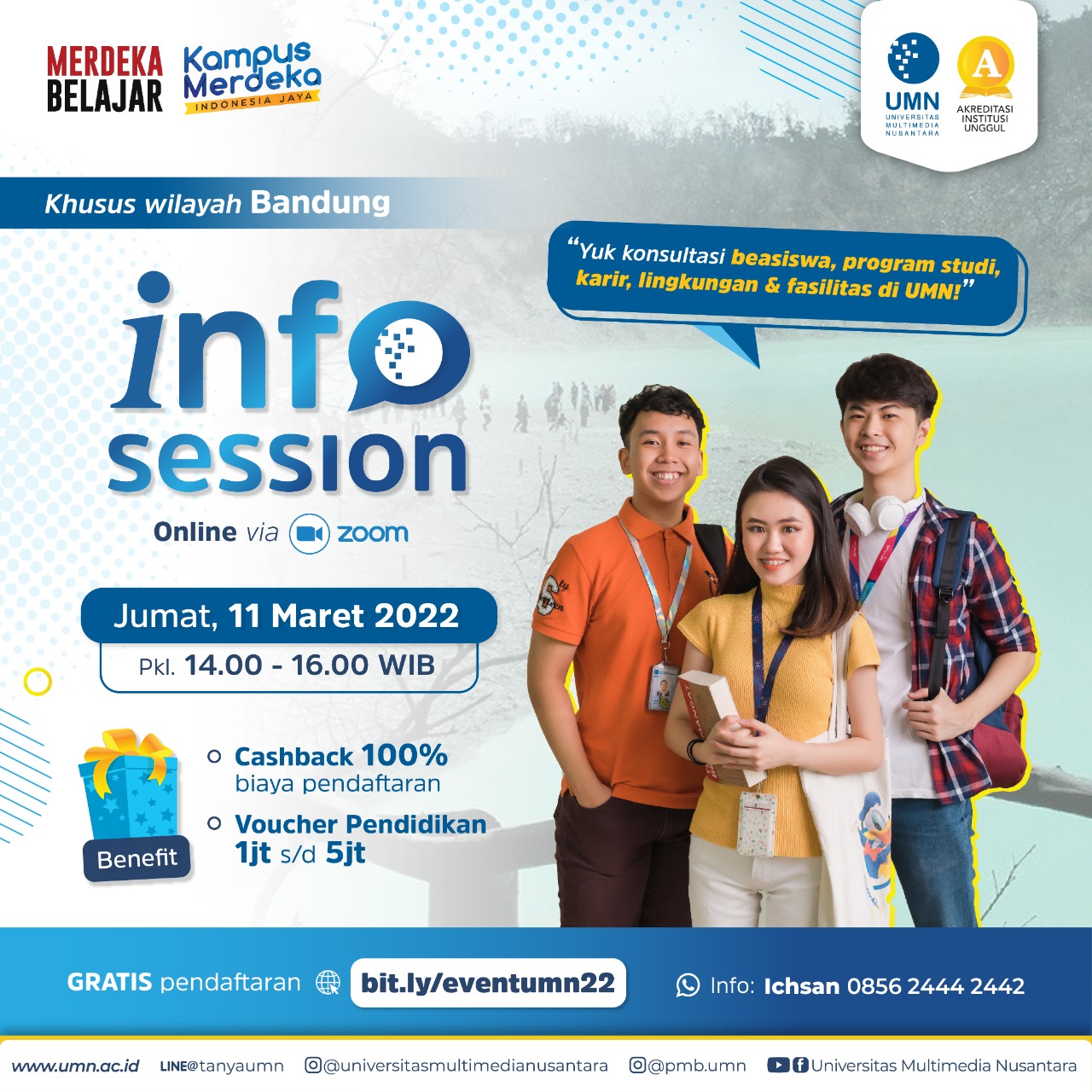 Info Session Bandung | Universitas Multimedia Nusantara