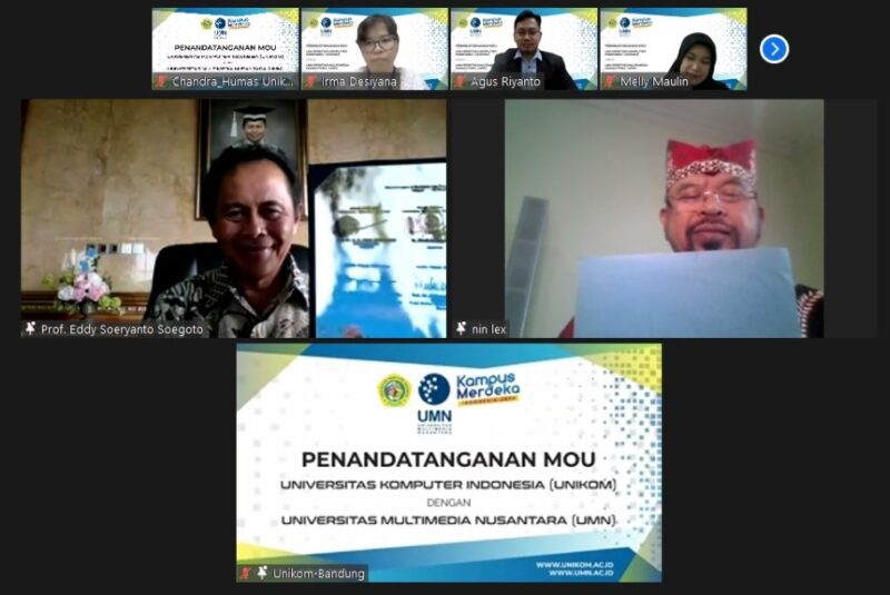 UMN and UNIKOM Collaborate on 3 Programs | Universitas Multimedia Nusantara