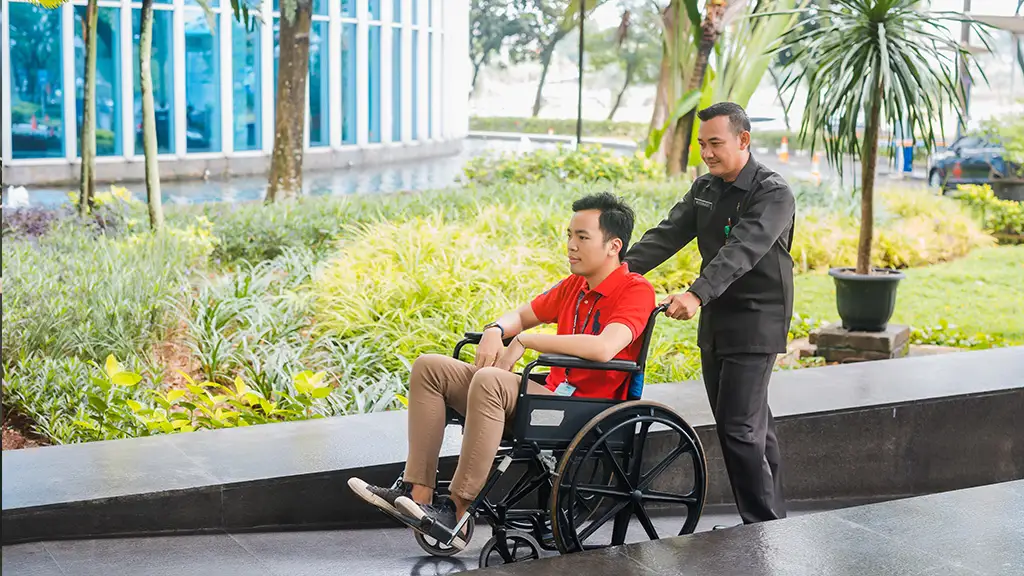 Kampus yang Ramah bagi Penyandang残疾人