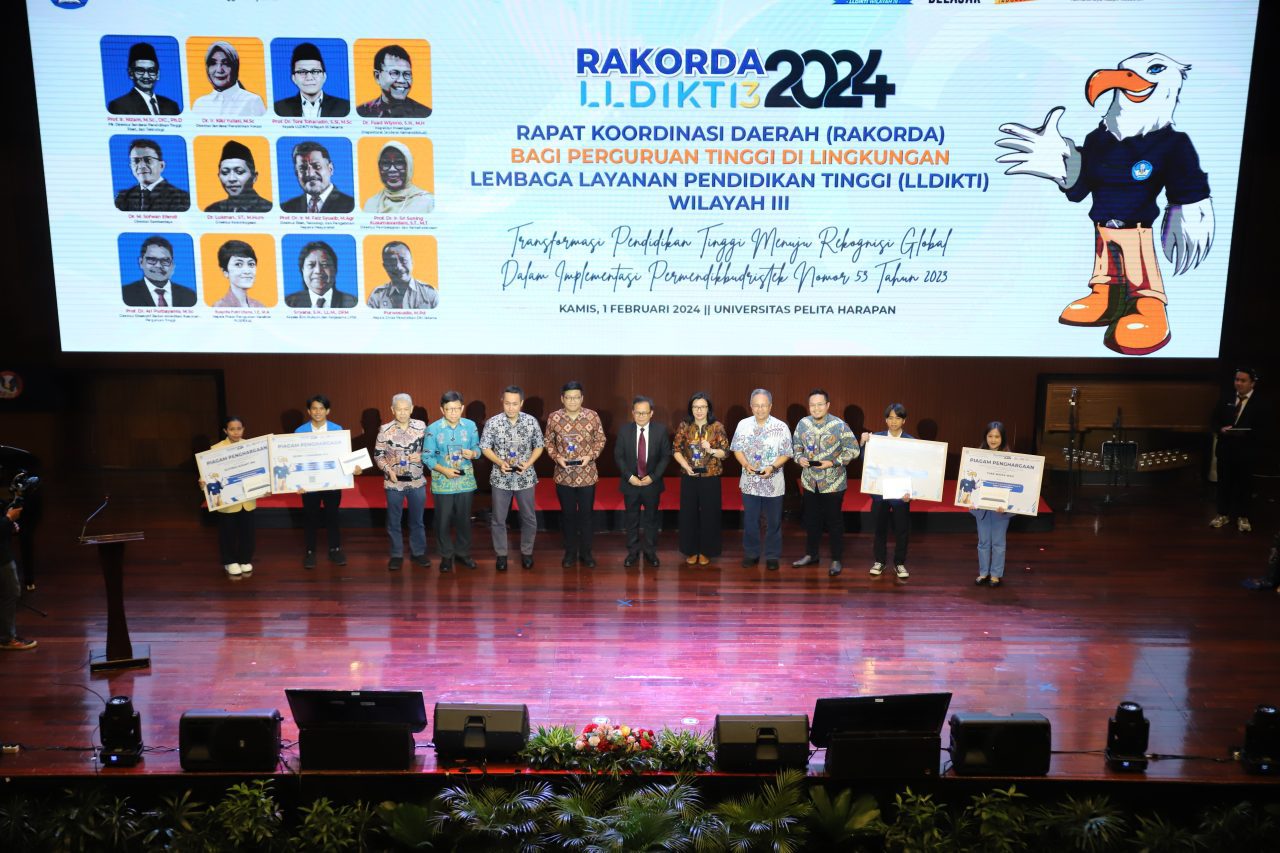 UMN Kembali Mencetak Penghargaan Dalam Rakorda LLDikti Wilayah III 2024 ...