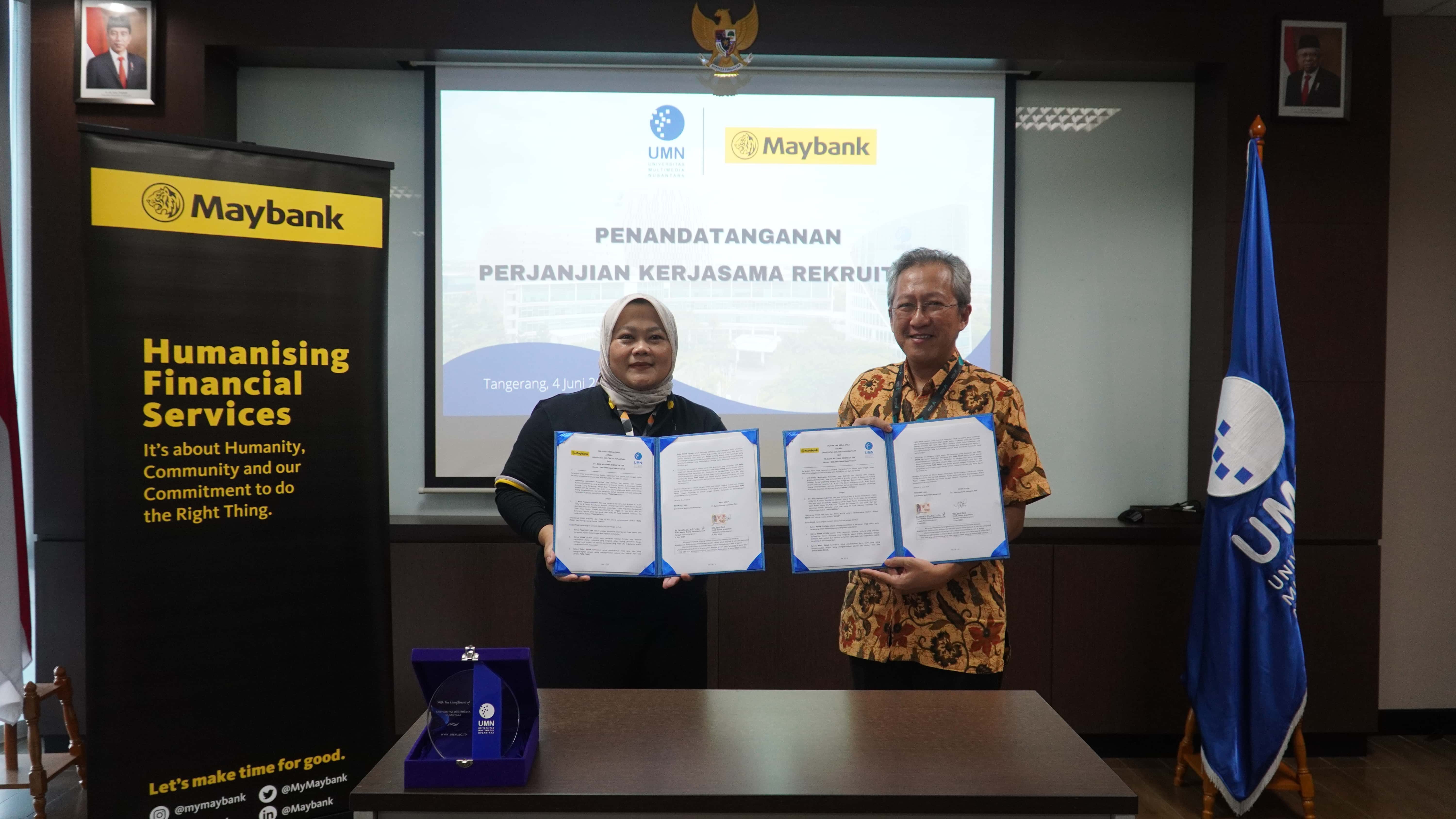 UMN Officially Partners with Maybank 