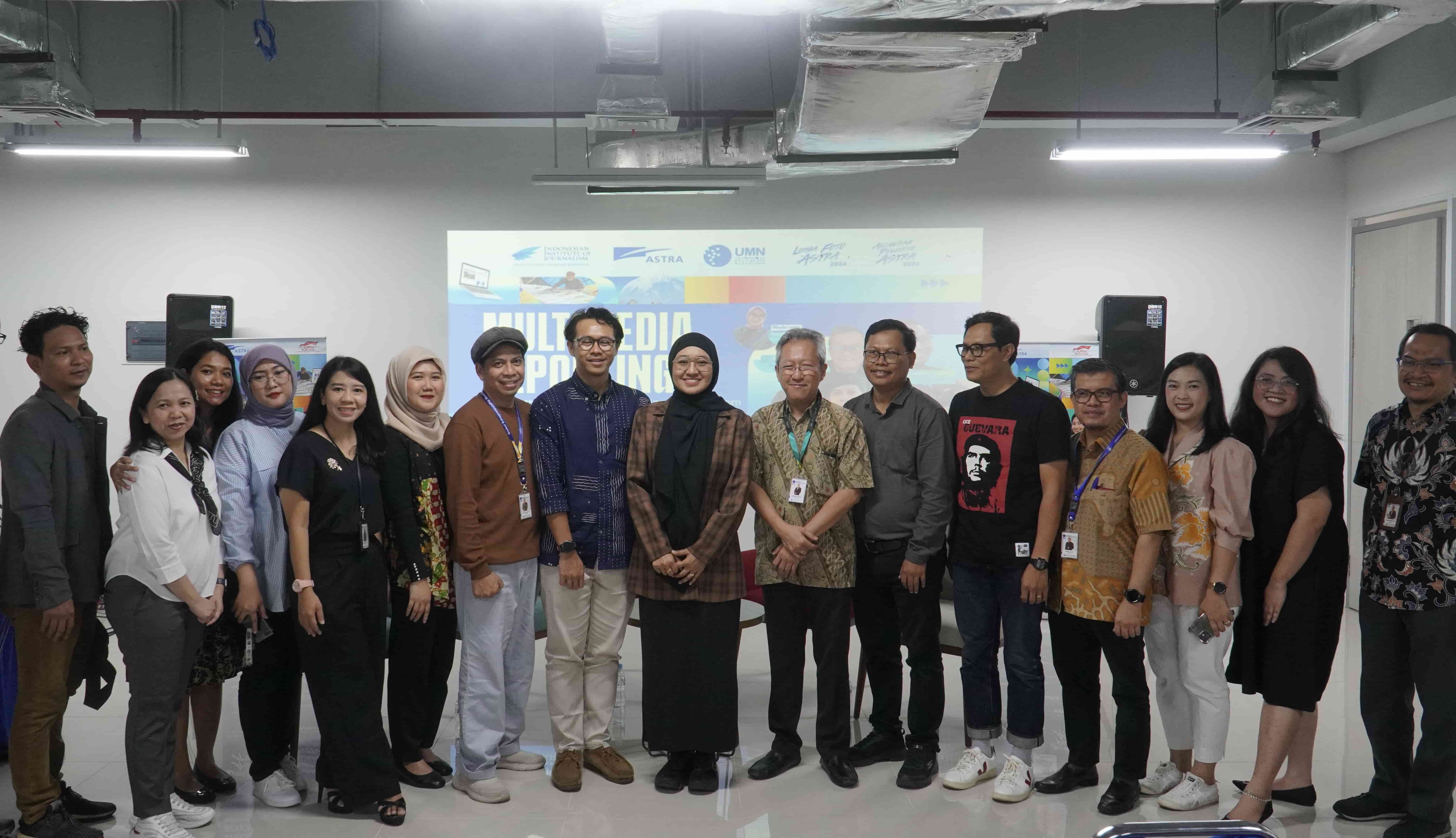 FIKOM UMN Adakan Workshop Multimedia Reporting