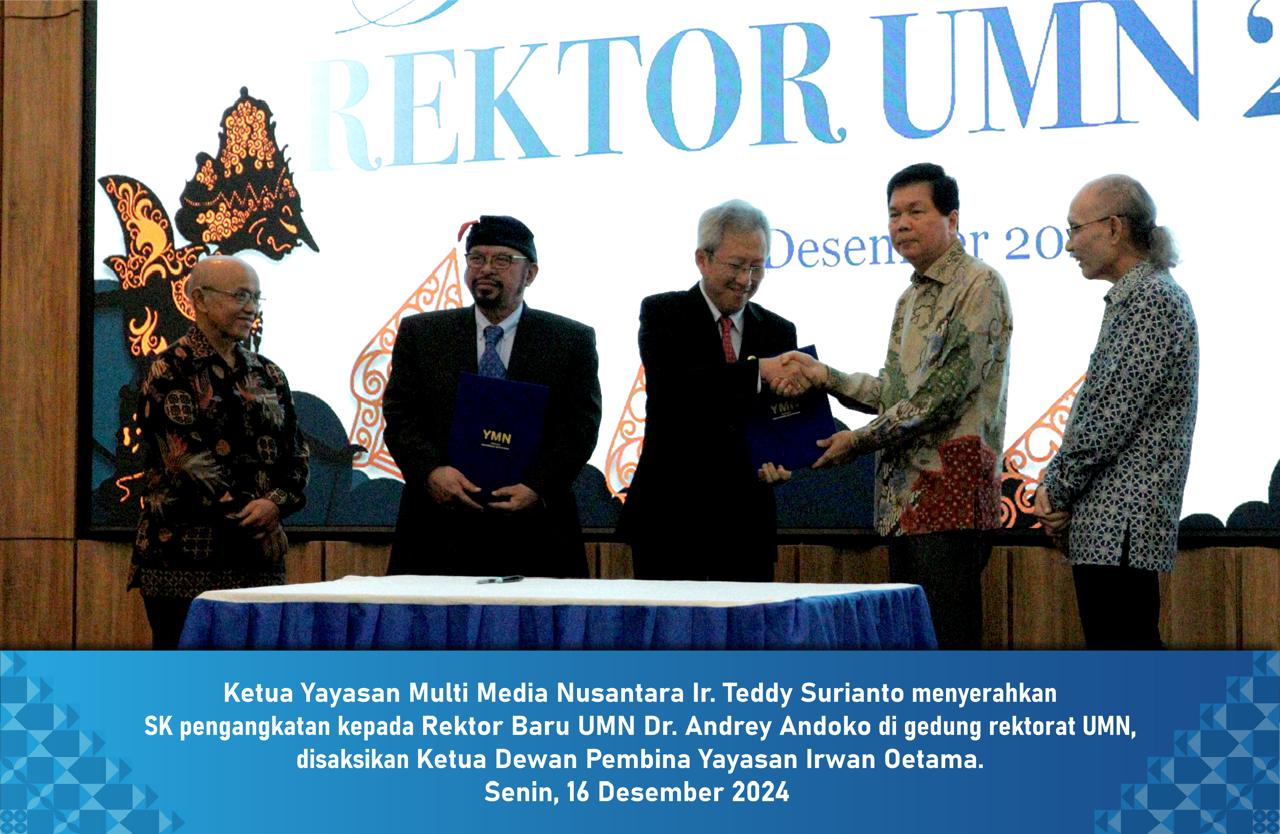 Universitas Multimedia Nusantara Holds Inauguration and Handover of New Rector Position